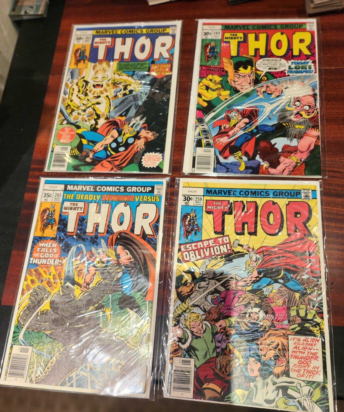 アメコミ The Mighty Thor #264 (1977) 9.4 The Mighty Thor #264 30 Cent Variant (Marvel Comics October