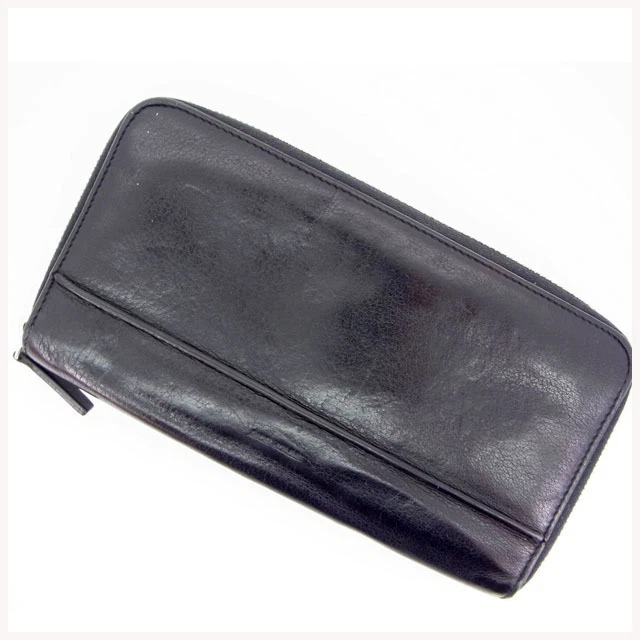 Portefeuille Dior Homme Portefeuille Long Portefeuille Noir Homme Authentique Occasion Y563