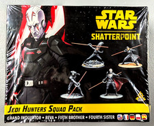 Star Wars: Shatterpoint - JEDI HUNTERS Squad Pack - Sealed New
