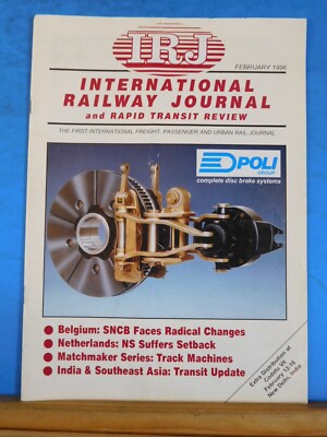 IRJ 1996 February International Railway Journal & Rapid Transit Review ...