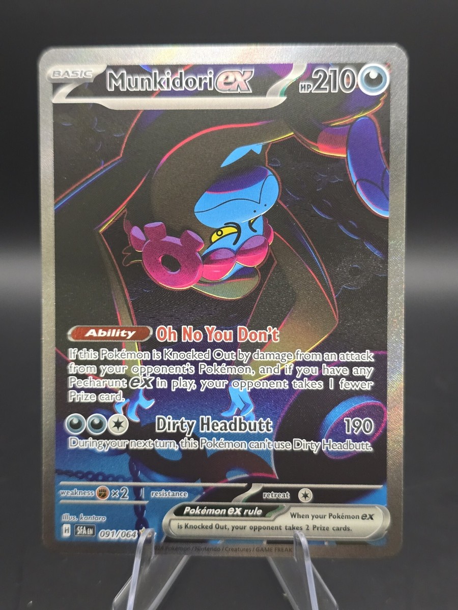 Pokemon Shrouded Fable Munkidori ex SAR 091/064 | eBay