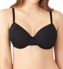 NWT WACOAL Women's Lace Impression 32DD Black Underwire Contour Bra 853357 68