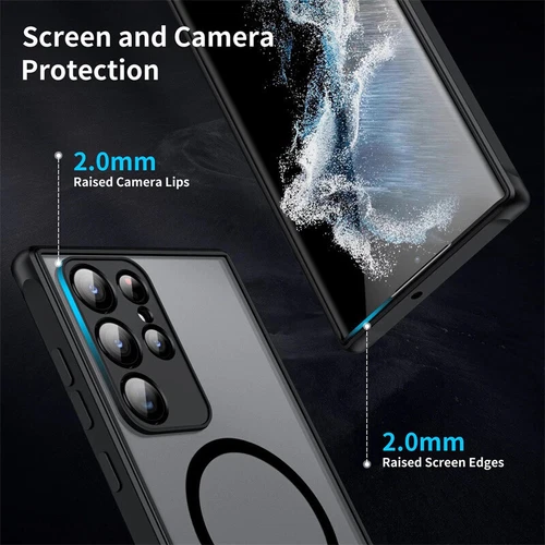 Magnet Hülle passend für Samsung Galaxy S24 S23 S22 S20 Ultra Magsafe - - Bild 7 von 24