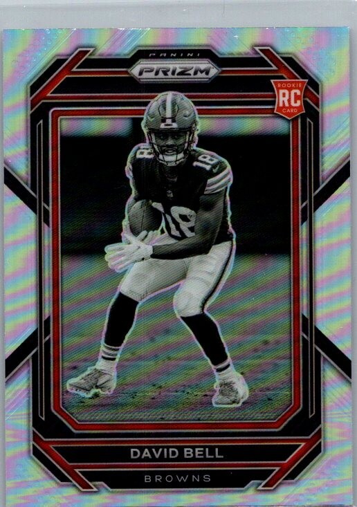 2022 Panini Prizm - Rookie Variation Silver Prizm #334 David Bell (RC)