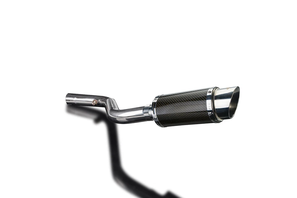 BMW R1150RT 2001-2005 Delkevic Slip On 8" Kit Silenciador Escape Carbono Redondo Foto 4 de 4