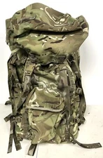 British Military Issue Long Back MTP Camouflage 90 Litre Bergen Rucksack