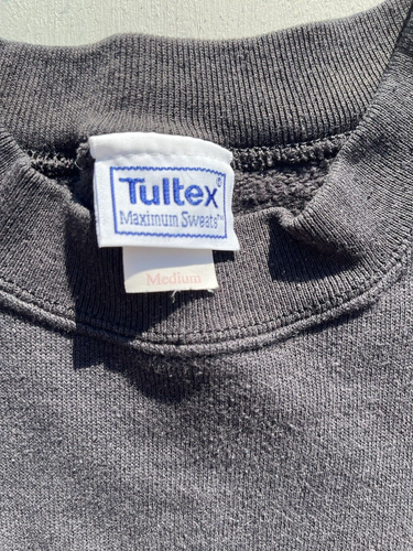 Men's Vintage Tultex Sweatshirt Black Cats M 90s Crew USA Cartoon Funny Street - Picture 4 of 15