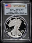 2021 S Proof American Silver Eagle PCGS PR69 DCAM Type 2 ASE First Strike Ltd Ed