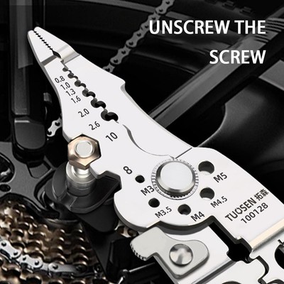 Multifunctional Wire Stripper Crimper Cable Cutter Plier Electric CableStripper