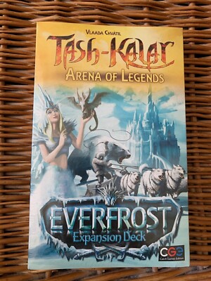 Tash-Kalar: Arena of Legends Everfrost by Czech Games Edition EXPANSION SEALED A