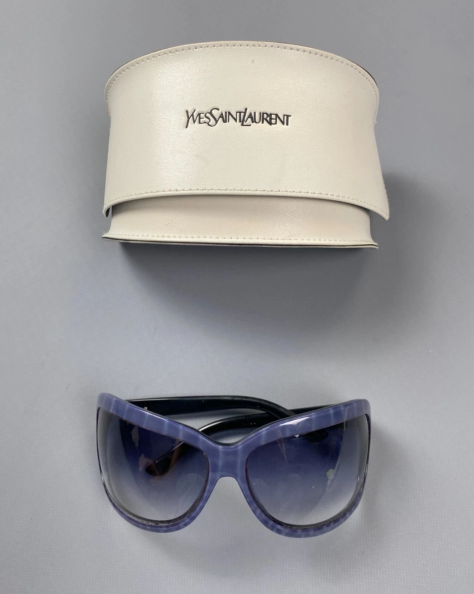 小物 Saint Laurent sunglasses YSL y2k archive Saint Laurent Acetate Cellulose Square Sunglasses Black in Acetate
