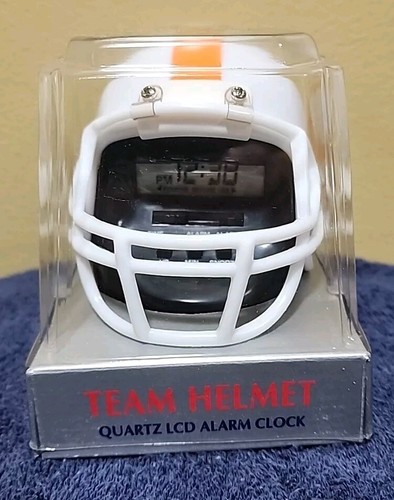 Tennessee Volunteers Mini Football Helmet Quartz LCD Alarm Clock NEW Bulova - Picture 2 of 4