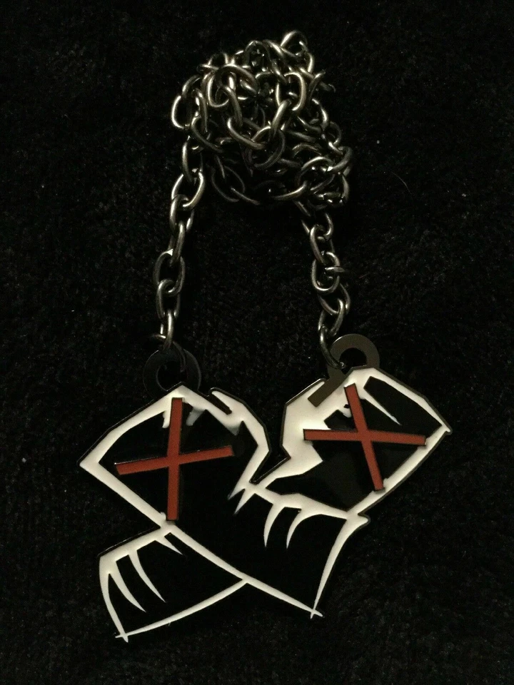 WWE CM Punk WWE Mejor del Mundo Colgante Collar WWE Puños Cruzados WWE Foto 3 de 4