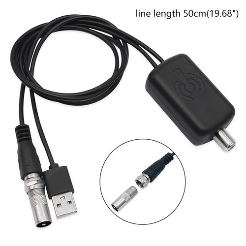 HDTV Antenna Amplifier 4K Low Noise High Gain TV Signal Amplifier UHD Television - Zdjęcie 4 z 10