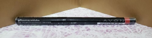 AVON Glimmersticks Lip Liner True Red N401 - NOS - BNIP - Discontinued - 第 1/2 張圖片
