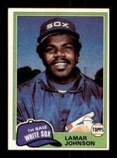1981 Topps #589 Lamar Johnson EXMT/NM White Sox 229948