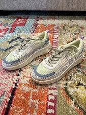 Nicole Miller Brita Multi Color Platform Sneakers  New Spring Color  NWOB 9
