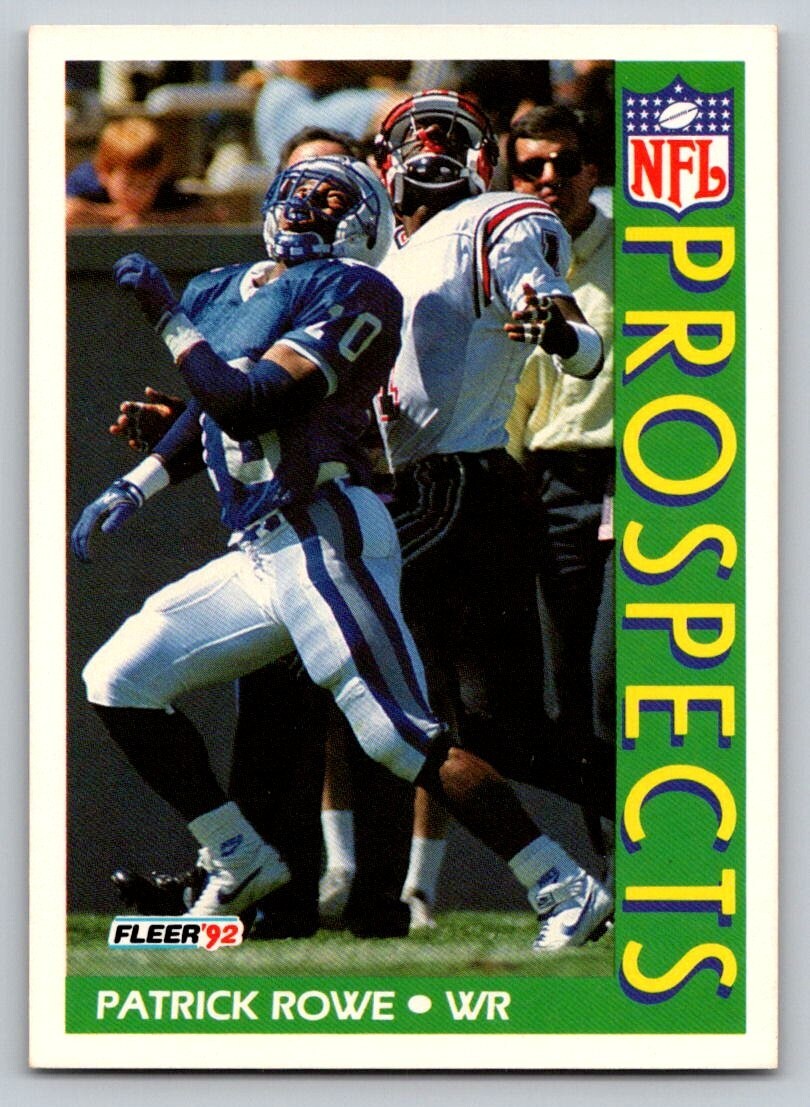 1992 Fleer - Prospects Patrick Rowe #445 (RC)