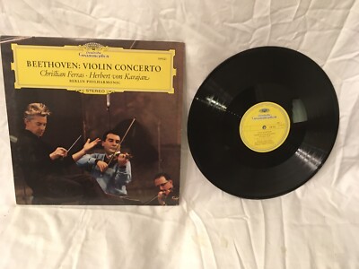Beethoven*, Christian Ferras, Violin Concerto 139 021 SLPM Vinyl
