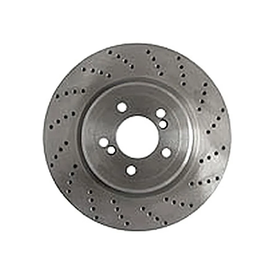 Rotor de freno de disco trasero izquierdo derecho Bendix 2 piezas para BMW M5 2006 2007 2008 2009 2010 Foto 2 de 4