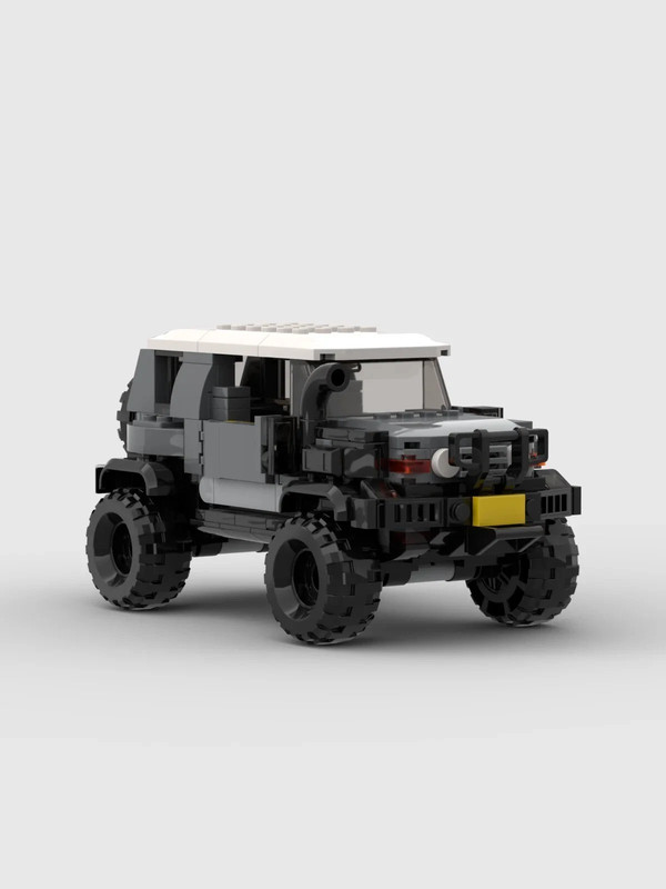 LEGO Car MOC: Toyota FJ Cruiser Off-Road Fast Delivery Perfect Gift
