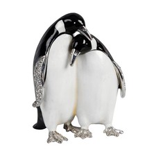 Treasured Trinkets Pair of Penguins Trinket Box