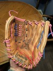 RARE-LOUISVILLE SLUGGER Glove G125-5CW relaced multicolored — photo 1