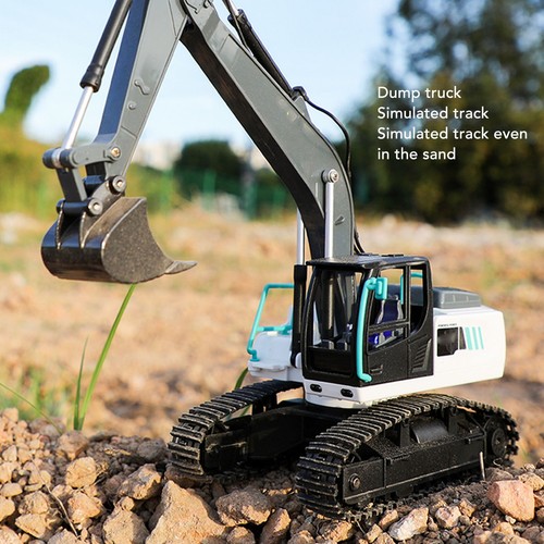1:24 9-Kanal-Baggerspielzeug Wiederaufladbarer RC-Bagger Elektrisches RC-Ba BA - Bild 18 von 24