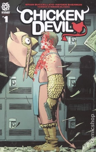 Chicken Devil 1B Lopez 1:15 Variant NM 2021 Stock Image