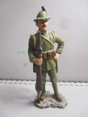 FIGURINE HACHETTE SOLDATS DE 1914 1918 14-18 #21A CHASSEUR ALPIN ITALIEN 1917 - Photo 1/2