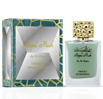 Royal Musk Sweet Powdery Eau de Parfum Spray for Women, 3.4 Fl Oz (100