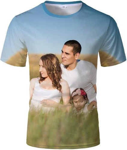 Individuelles Foto-T-Shirt mit Allover-Druck - Bild 1 von 2