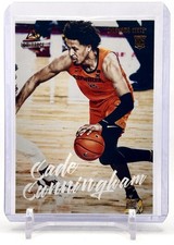 2021-22 Panini Chronicles Luminance Cade Cunningham #76 Bronze Foil Pistons RC