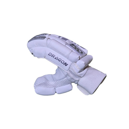 CA Gold Dragon Batting Gloves – White, Sheepskin Leather, Finger Protection - Picture 4 of 5