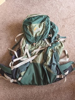 Lowe Alpine TFX Appalachian 65:85L Hiking Trekking Rucksack Backpack Green