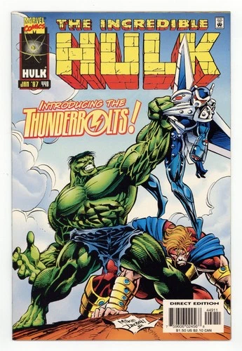Incredible Hulk #449D FN+ 6.5 1997 1st app. Thunderbolts