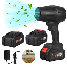 Cordless Leaf Blower Compact Handheld Portable Vacuum Dust Cleaner w/ 2*Battery