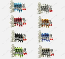 All metal Front Rear Shock Absorber 4Pcs Fit For 1/10 Traxxas Slash 4x4 Rc Car