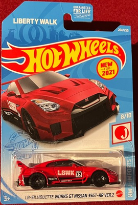 #ad HOT WHEELS LB SILHOUETTE WORKS GT NISSAN 35GT RED 204 250. SEE COMBINED OFFERS $9.99