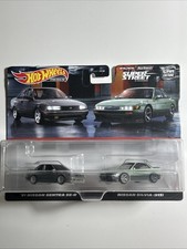Hot Wheels Premium Car Culture 2-Pack 91 Nissan Sentra SE-R Nissan Silvia (S13)