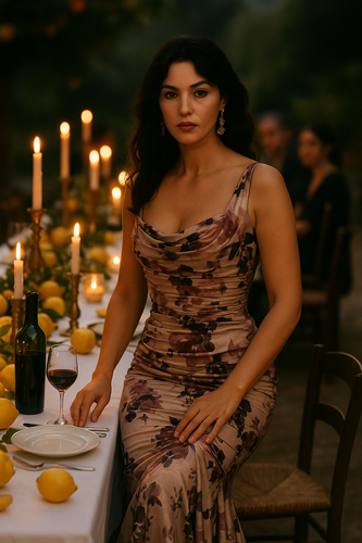 Abito vestito Dolce & Gabbana seta floreale increspato IT 40 US 4 Y2K anni 2000 maxi sirena - Foto 2 di 9