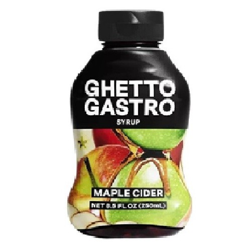 Ghetto Gastro Syrup Dark MAPLE CIDER Organic 8.5 oz. 2 Bottles Kosher SEP 2026 - Picture 3 of 3
