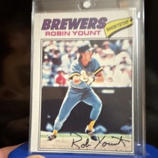 Topps 1977 Robin Yount Milwaukee Brewers #635 MLB Baseball Card