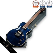 Aria Pro II PE2500 Seethrough Blue Electric Bass Guitar Japan Made 1976 Model