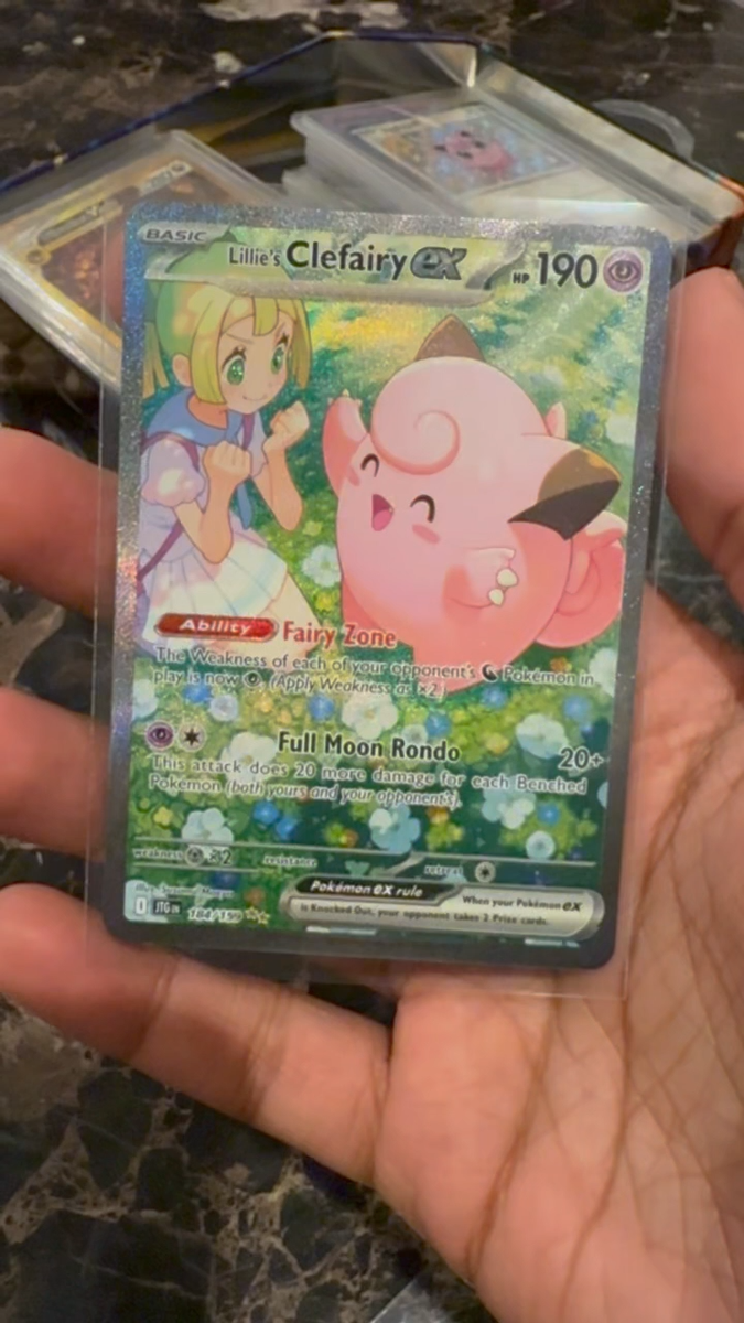 Pokémon Lillie's Clefairy ex 184/159 | eBay