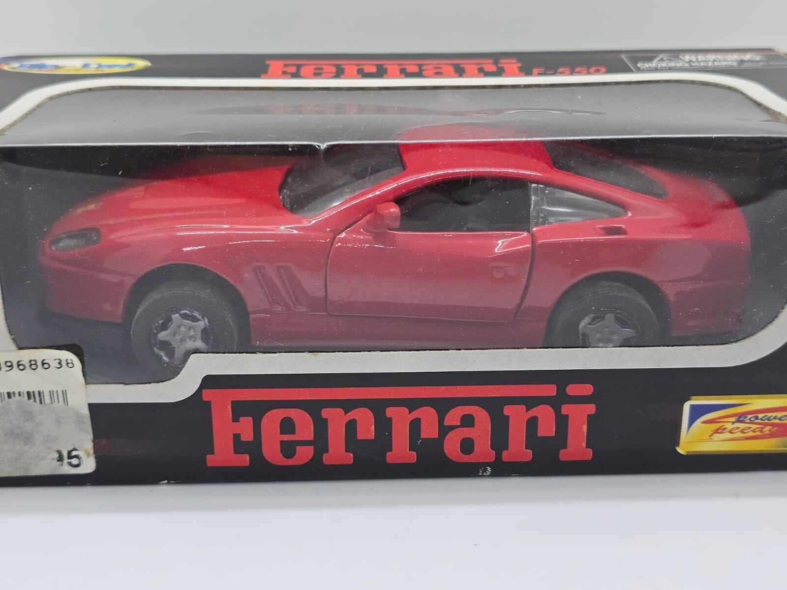 NewRay Speedy Power 1:32 Ferrari F-550 Vintage Diecast Open Door Red Model Car