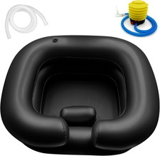 Inflatable Hair Washing Shampoo Basin, Portable Hair Washing Bowl for Bedridden,