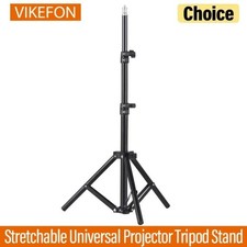 Adjustable Tripod Stand for LCD Projector - Aluminum Folding Holder 22-63 Inch