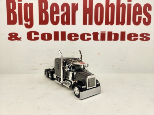 1/64 DCP/FG Grey & Black Kenworth W900L 72" Aero Sleeper