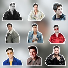 Logan Henderson Stickers-Waterproof Die-Cut Vinyl Stickers-9 PCS Stickers